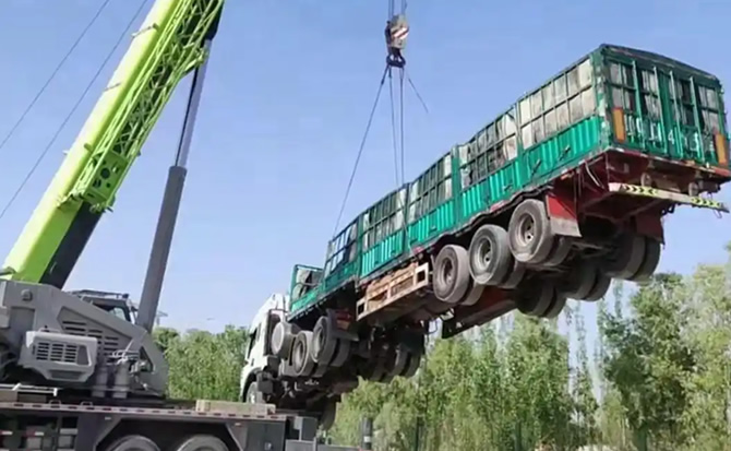 临桂区道路脱困救援案例